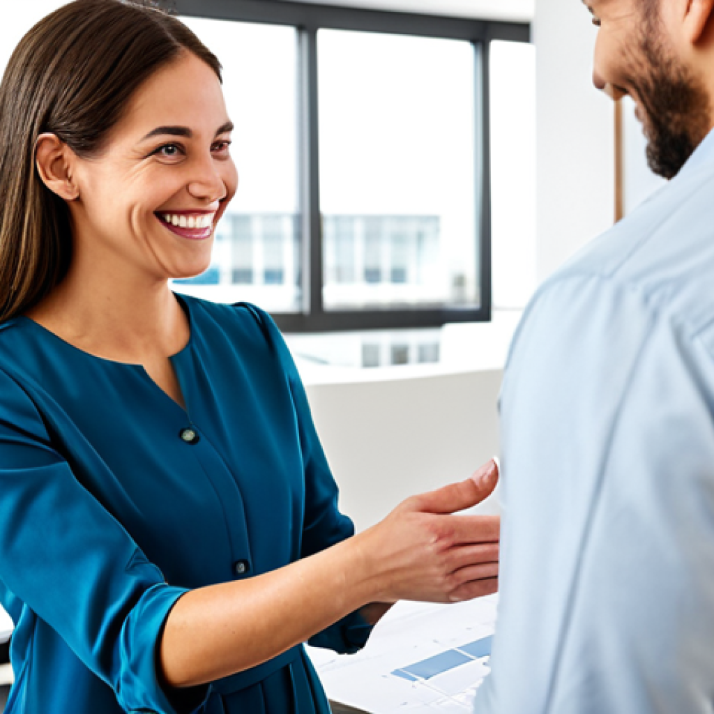 실내건축 이론과 실무의 차이 - **

"A professional female interior designer in a modest dress, smiling warmly while presenting blue...